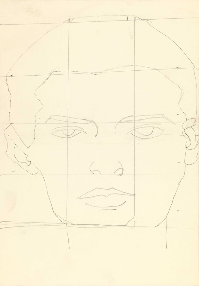 Studio su viso maschile_005