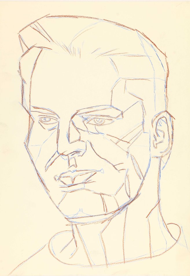 Studio su viso maschile_006