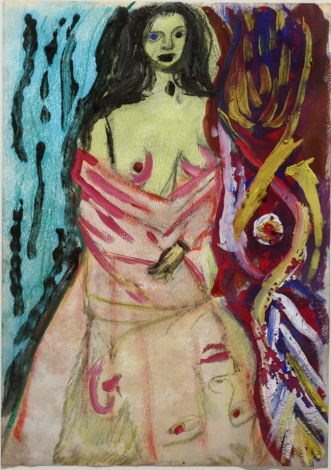 nudo femminile con viso_001